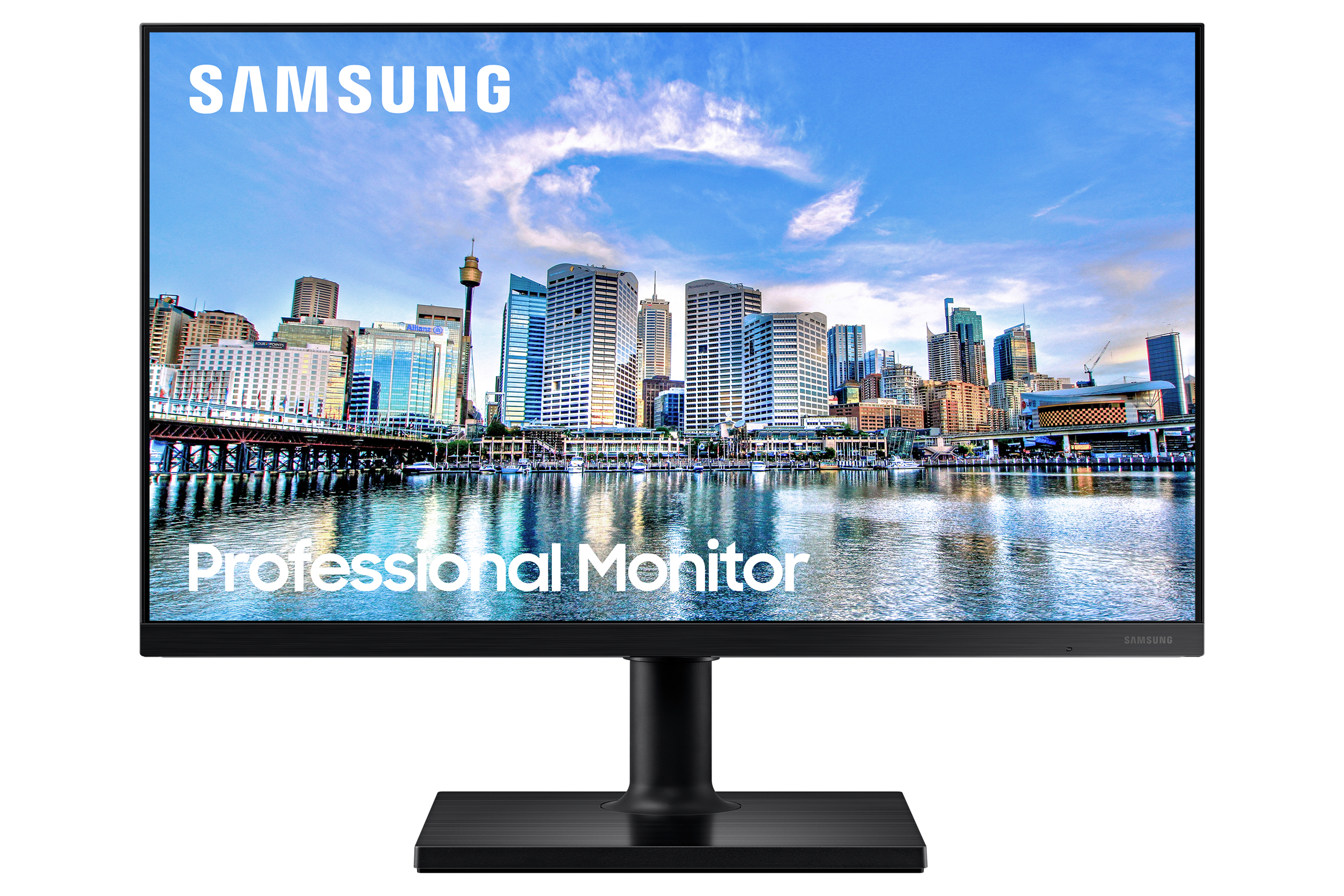 SAMSUNG 61cm/24'' (1920x1080) Samsung T45F Series F24T452FQR 16:9 5ms IPS 2xHDMI DisplayPort VESA Pivot Full HD Black