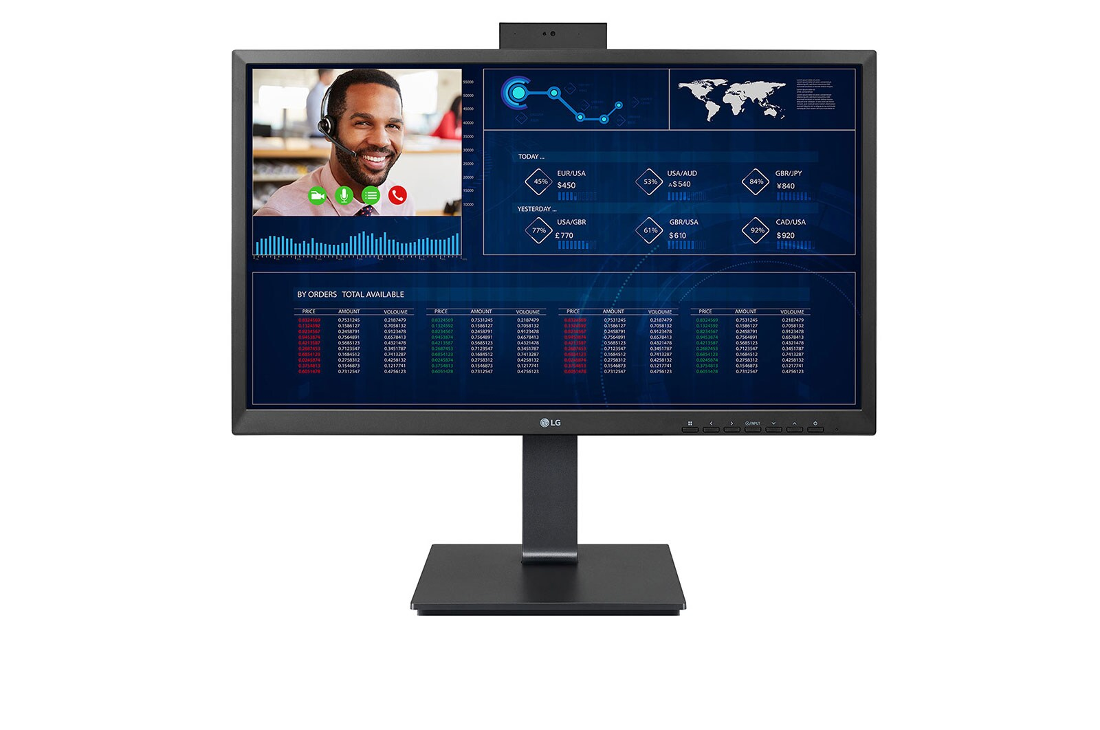 LG Client Léger Tout-en-un 24CQ651W Écran 24 Pouces Full HD
