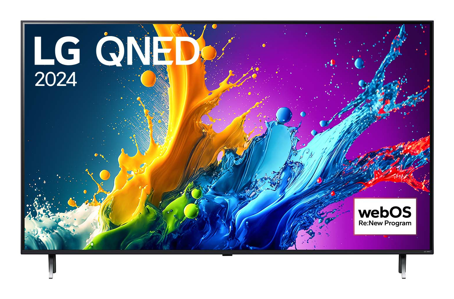 LG 55QNED80 QNED Pied central ajustable 50Hz 4K 139cm 2024