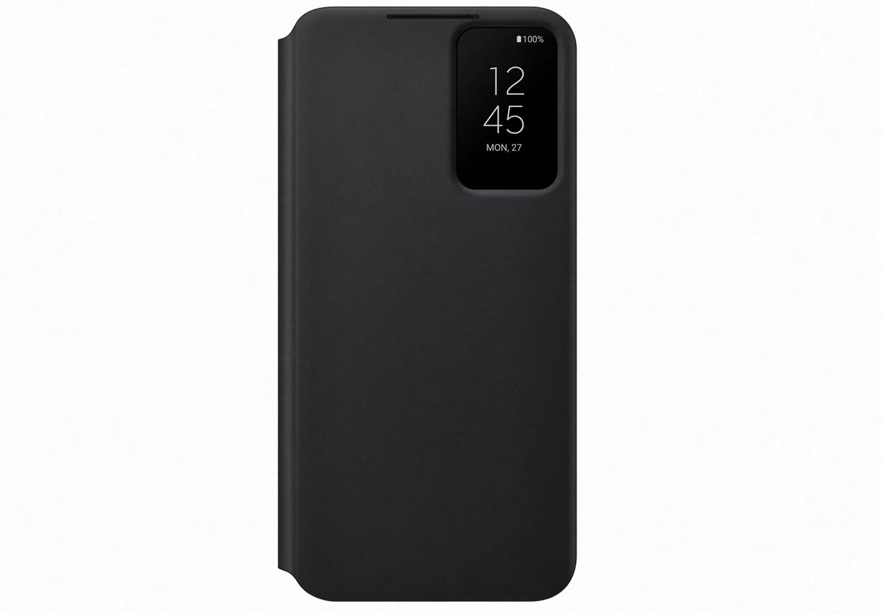 SAMSUNG Coque Smart Clear View S22+ Noir