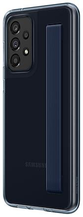 SAMSUNG Coque transparente avec lanière Noir Galaxy A33 5G
