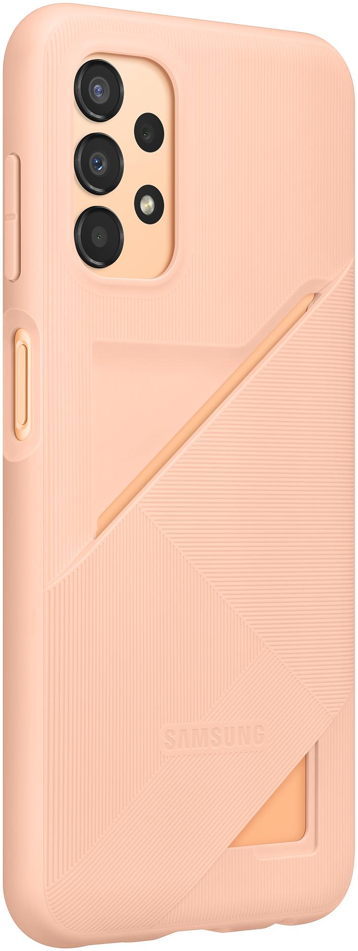 SAMSUNG Coque porte-carte intégré Pêche Galaxy A13 4G