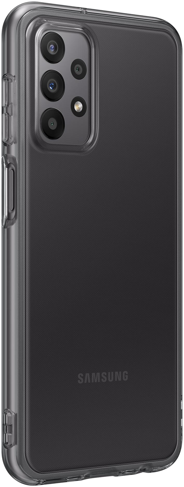 SAMSUNG Coque transparente Noir Pour Galaxy A23 5G