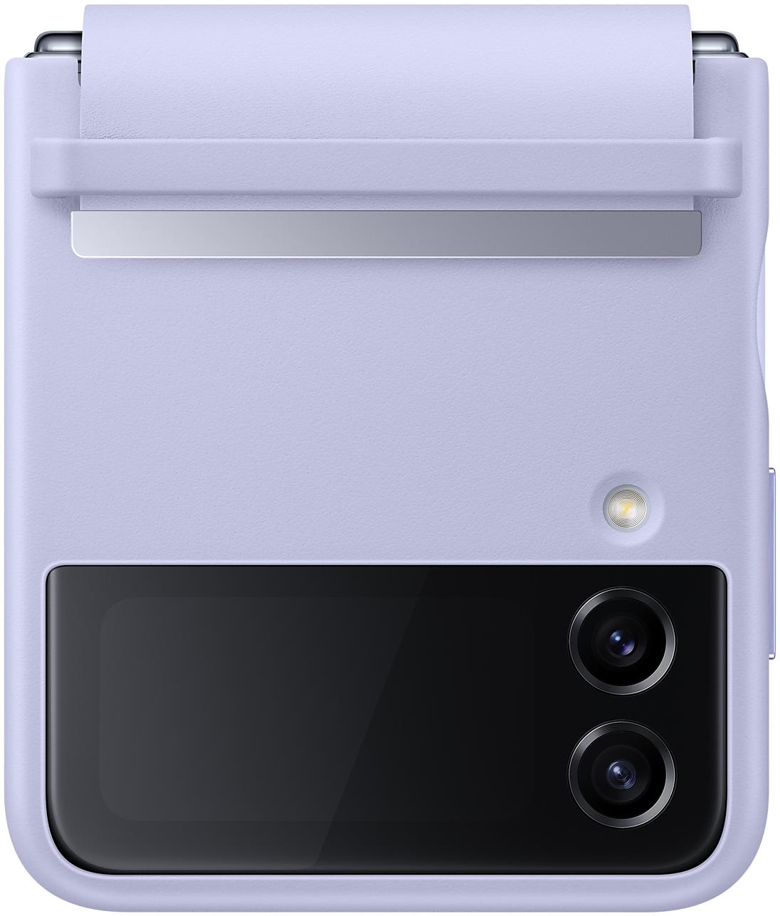 SAMSUNG Coque en cuir Design Lavande Pour Galaxy Z Flip4