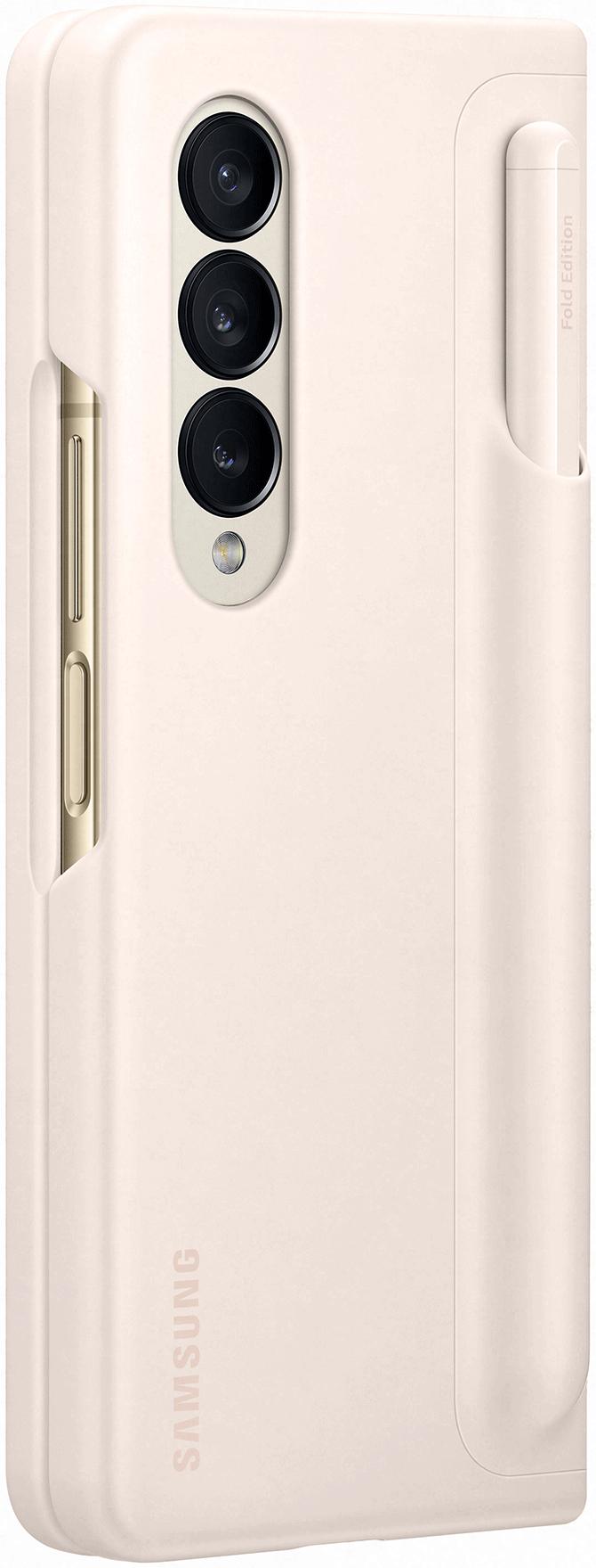SAMSUNG Coque avec S Pen intégré Ivoire Pour Galaxy Z Fold4