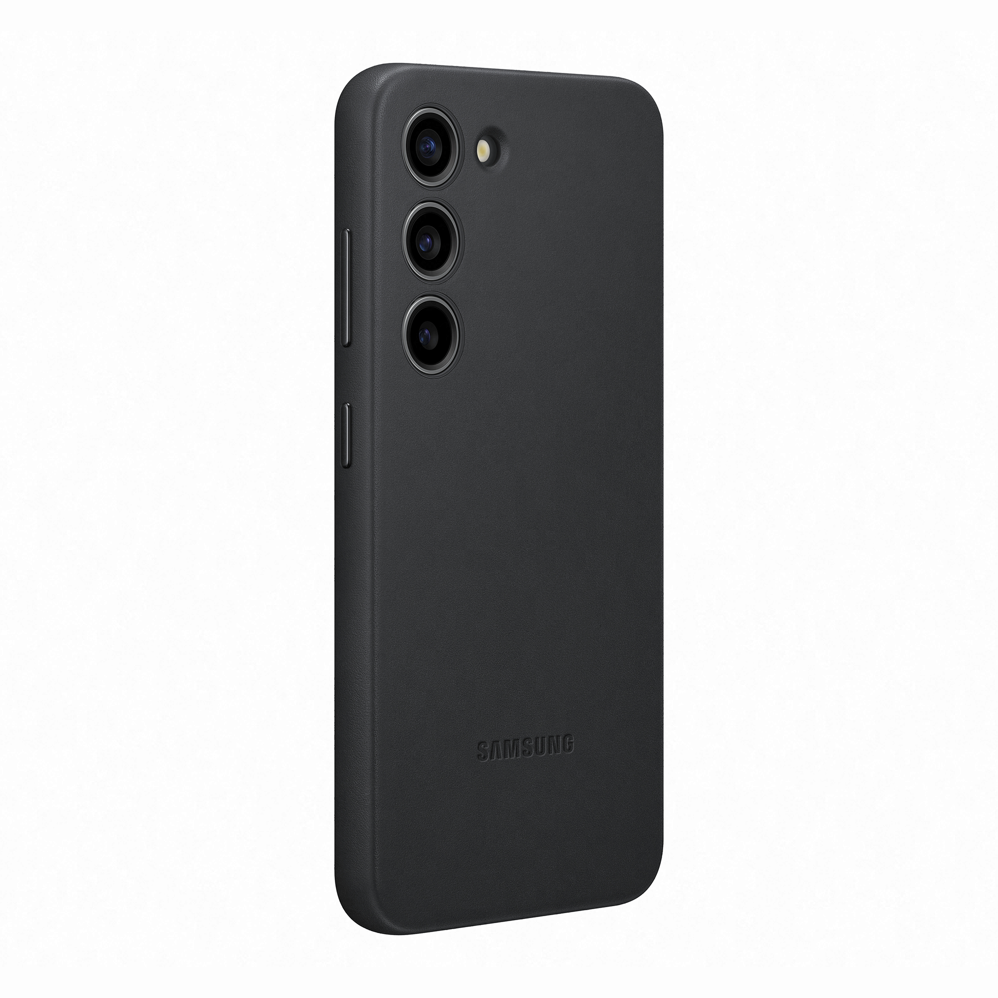 SAMSUNG Coque en cuir S23 Noir