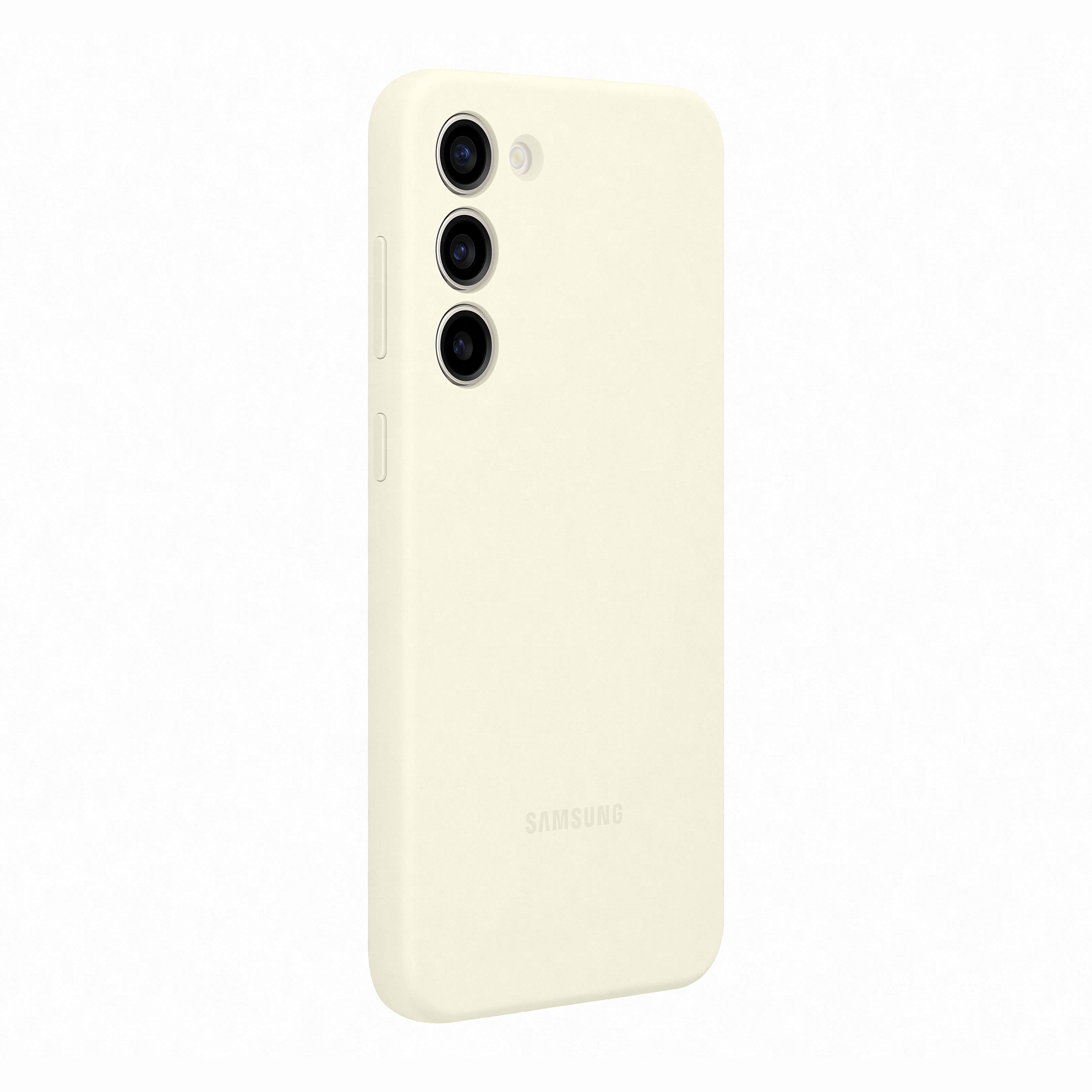SAMSUNG Coque Silicone S23+ Blanc