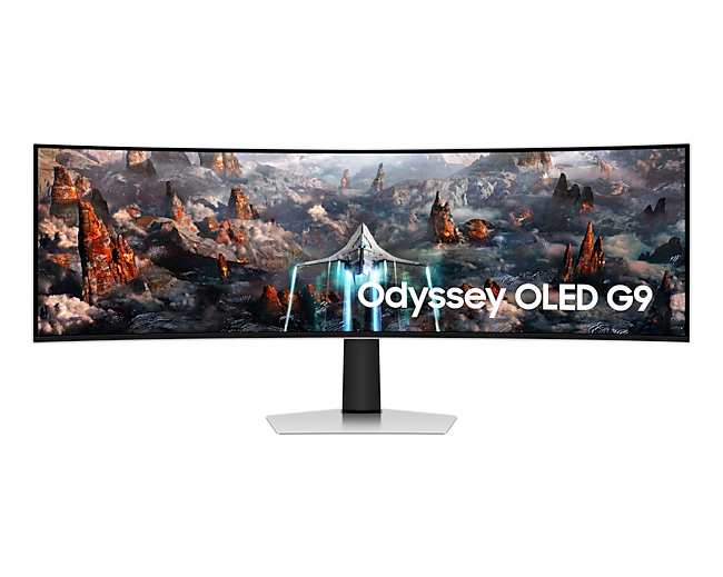 SAMSUNG ECRAN 49'' LS49CG934SUXEN Gaming Odyssey OLED G9 Noir DWQHD 0.03ms 250cd