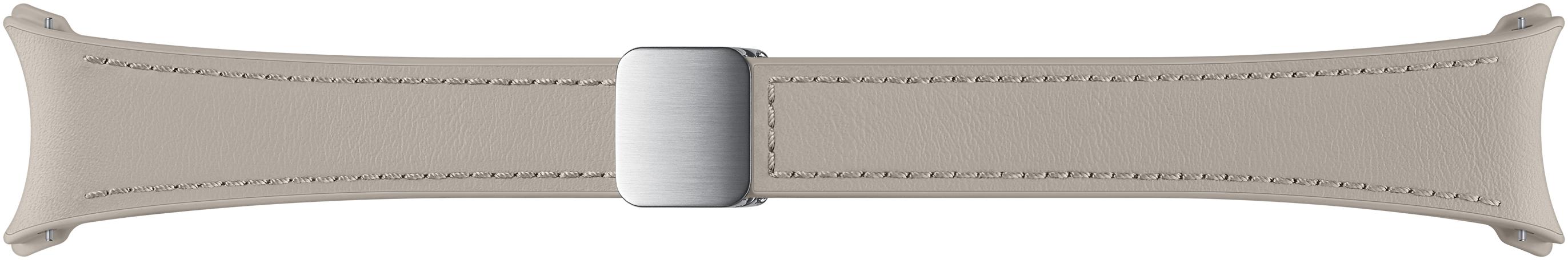 SAMSUNG Modèle du produit : bracelet  watch 4 5 6 s m hybrid simili cuir taupe