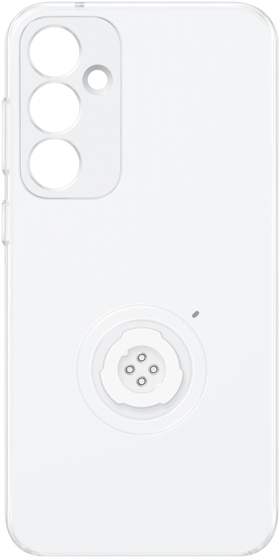 SAMSUNG Coque transparente avec support amovible pour Galaxy S23FE