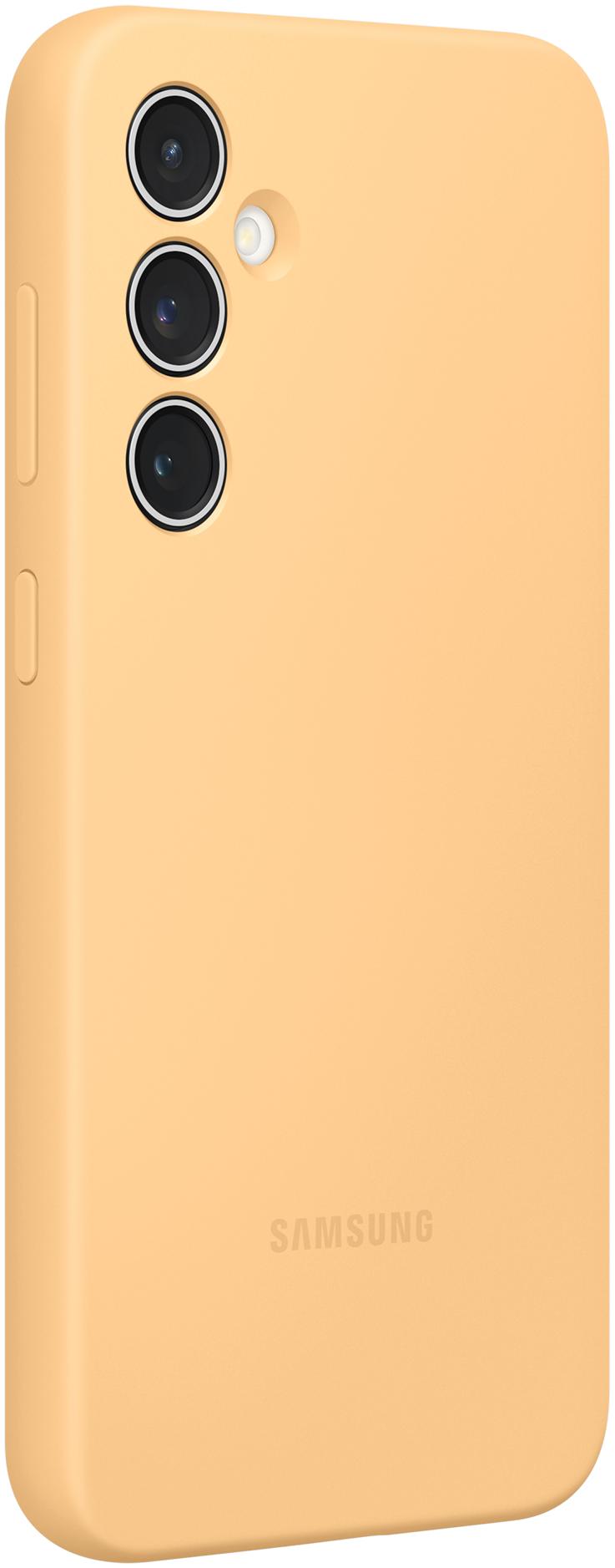 SAMSUNG Coque Silicone pour Galaxy S23FE Abricot
