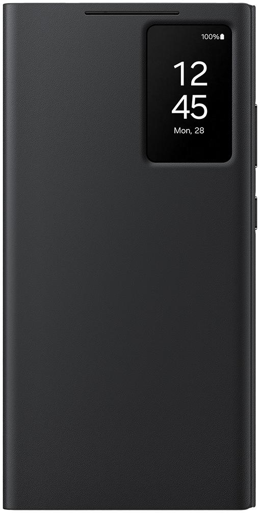 SAMSUNG Etui Smart View avec porte-carte pour Galaxy S24 Ultra Noir