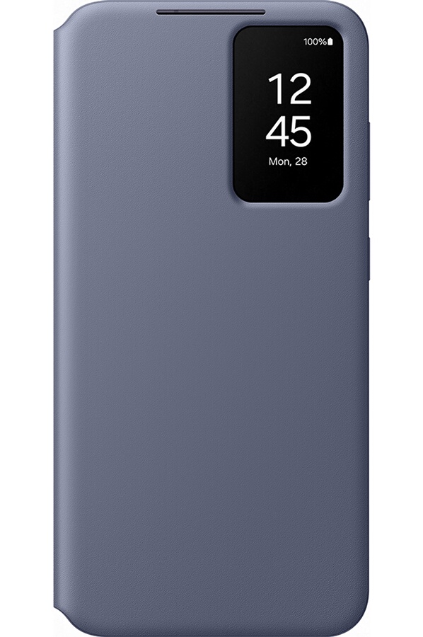 SAMSUNG Etui Smart View avec porte-carte pour Galaxy S24+ Violet