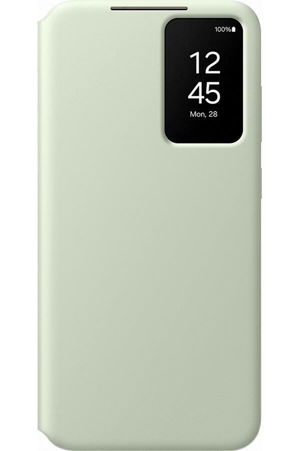 SAMSUNG Etui Smart View avec porte-carte pour Galaxy S24+ Vert Clair