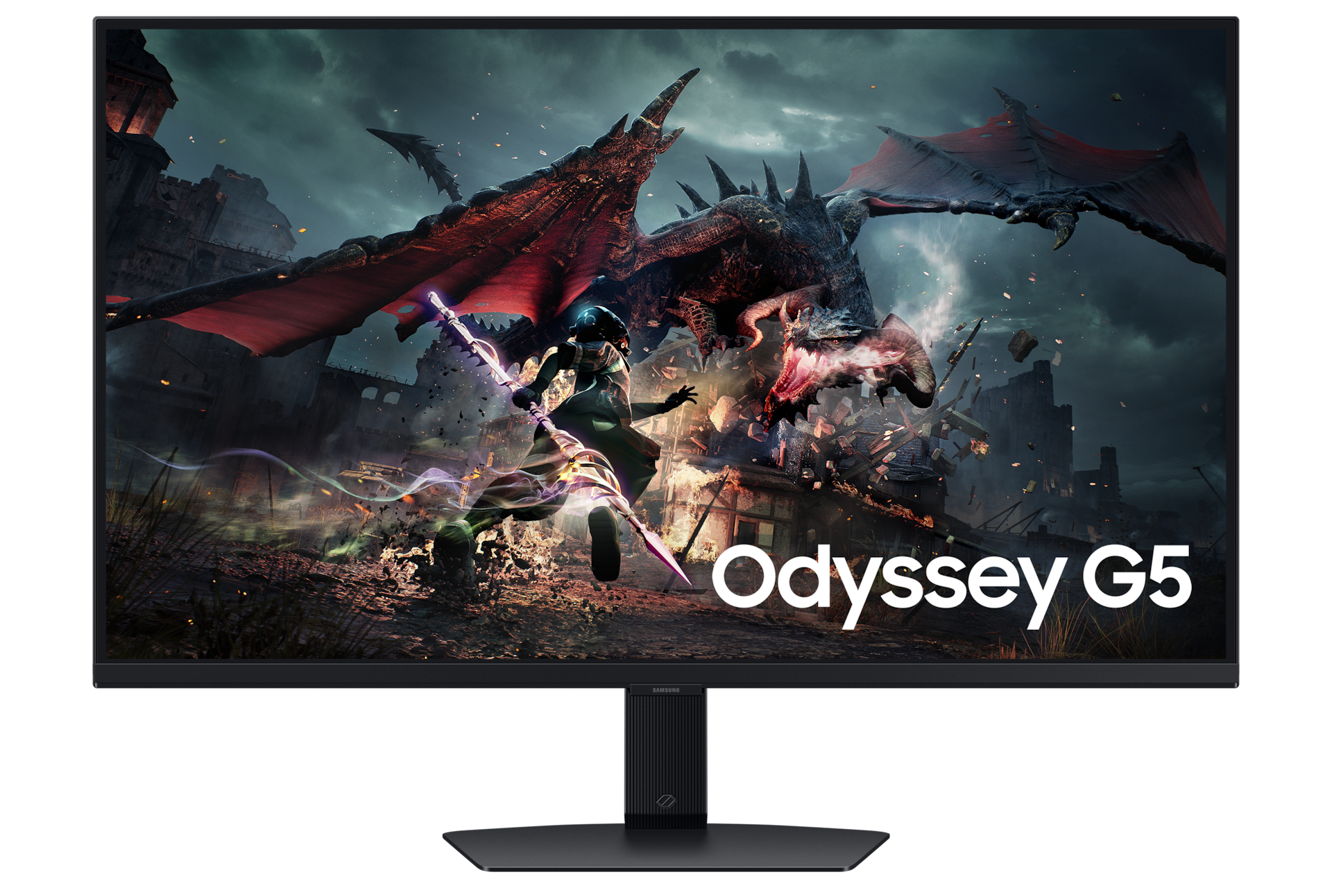 SAMSUNG Ecran 32'' Samsung Gaming Odyssey G5 Noir WQHD 2560x1440 IPS 1ms 350cd/m 180Hz