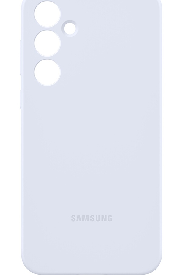 SAMSUNG Coque Silicone pour Galaxy A55 5G Bleu Polaire