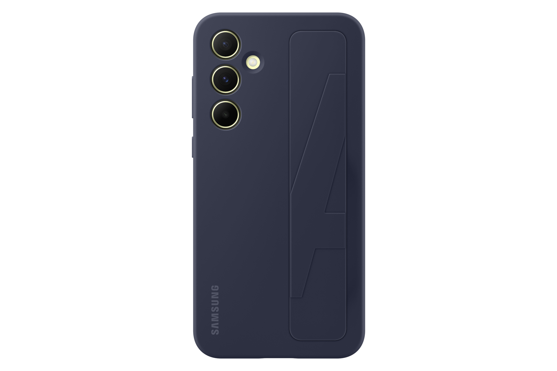 SAMSUNG Coque Silicone Lanière Bleu Galaxy A55 5G