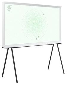 SAMSUNG Modèle du produit : The Serif Lifestyle TQ43LS01D Qled Design 360 4K 108cm Blanc 2024