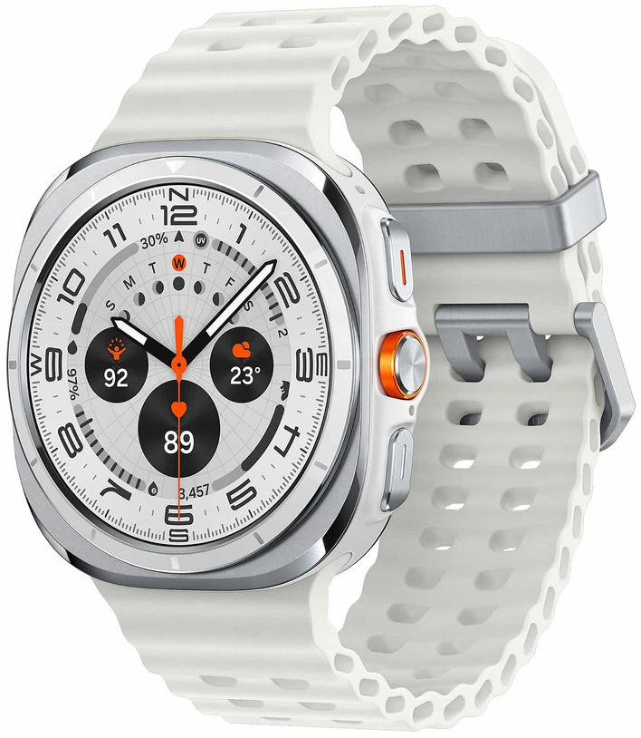 SAMSUNG Modèle du produit : Galaxy Watch Ultra 4G (44 mm / Blanc Titane)