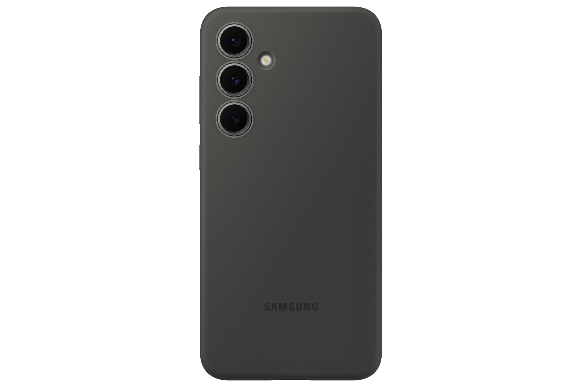 SAMSUNG Coque Silicone Noir Galaxy S24 FE