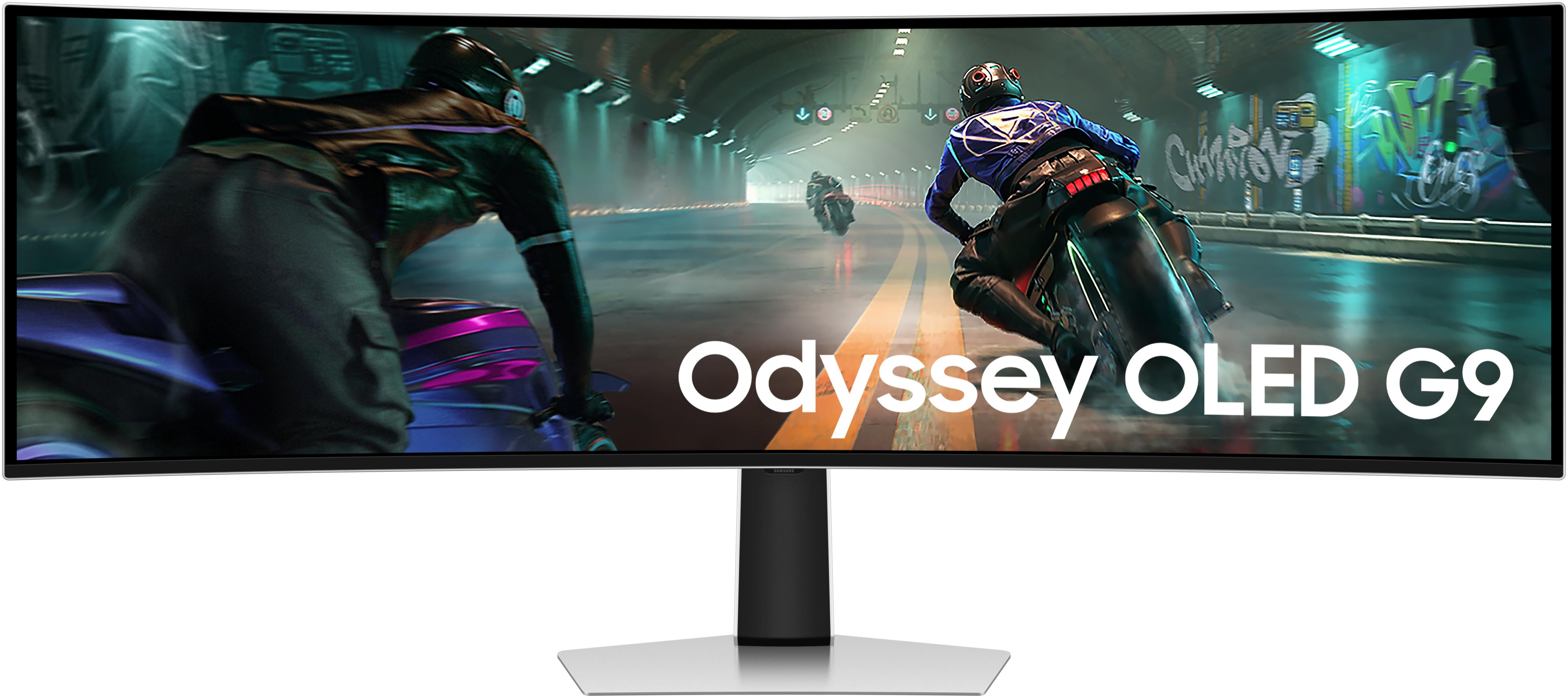 SAMSUNG ecran pc gamer odyssey oled g9 g91sd 49 144hz