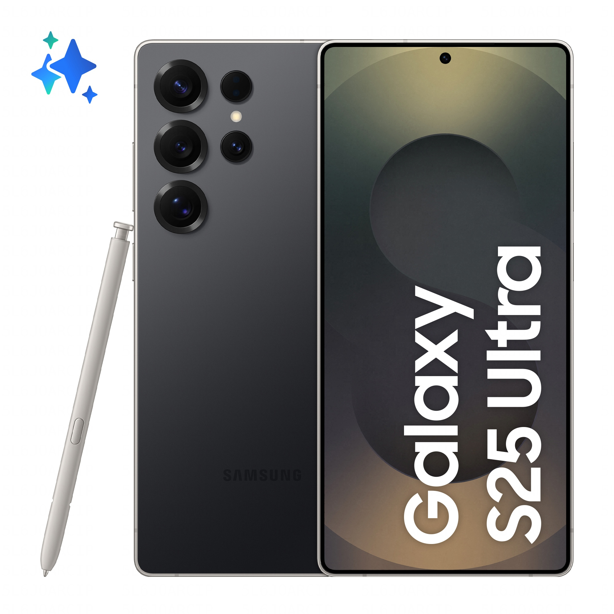 SAMSUNG Smartphone Galaxy S25 Ultra Titane 5G Noir 12 Go 1 To Android 15 WIFI7 IP68 bat