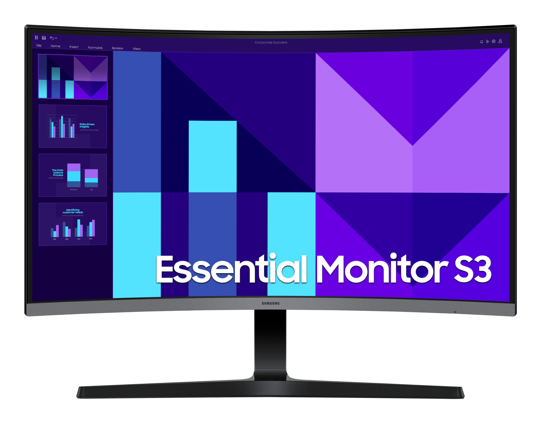 SAMSUNG ECRAN 27 S27D392G Noir 1920x1080 VA 16:9 4ms 4000:1 250cd/m 100Hz Incu