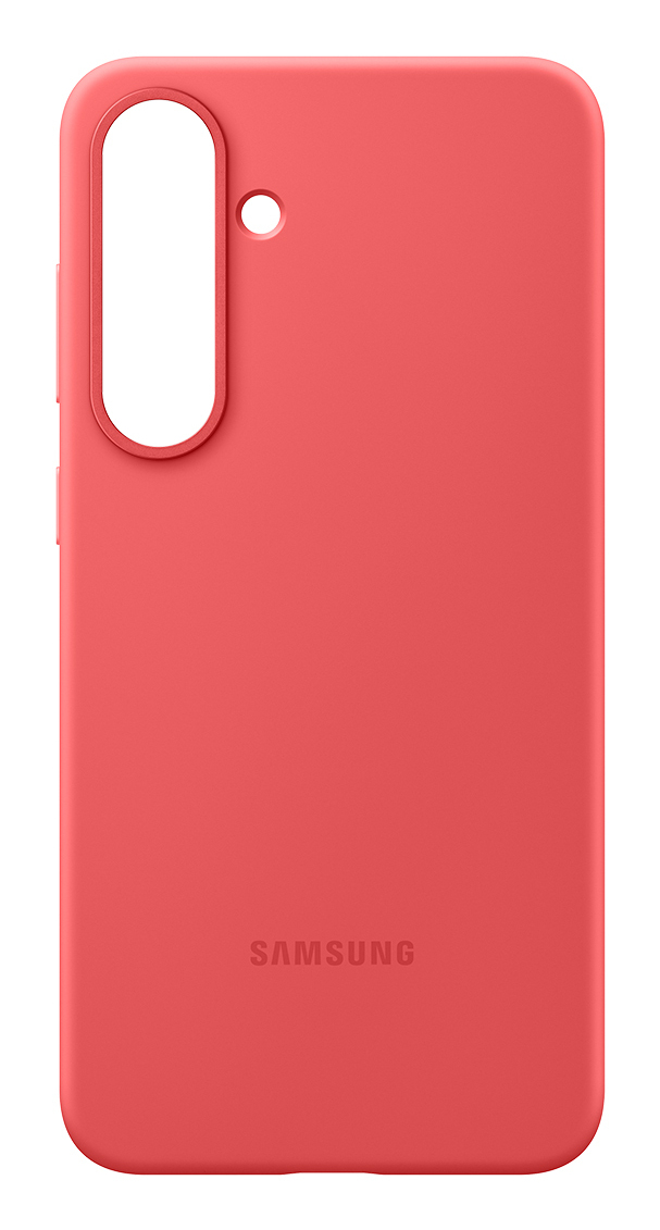 SAMSUNG Coque Silicone Rouge Galaxy S25+