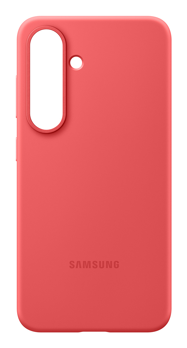 SAMSUNG Coque Silicone Rouge Galaxy S25