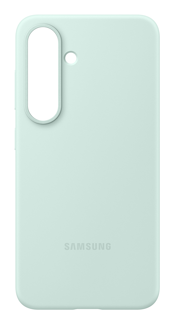 SAMSUNG Coque Silicone Vert d'eau Galaxy S25