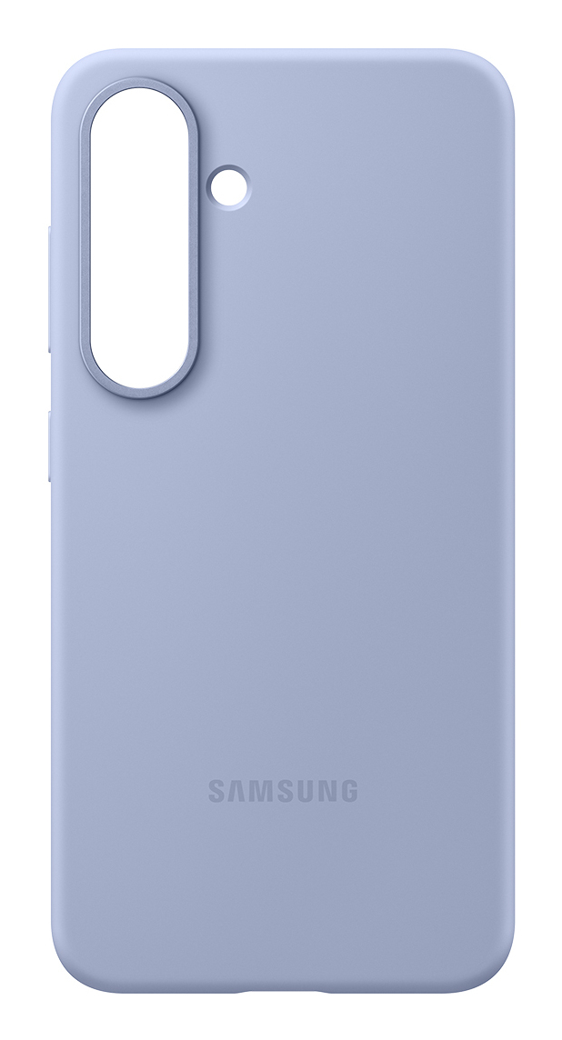 SAMSUNG Coque Silicone Bleu Clair Galaxy S25