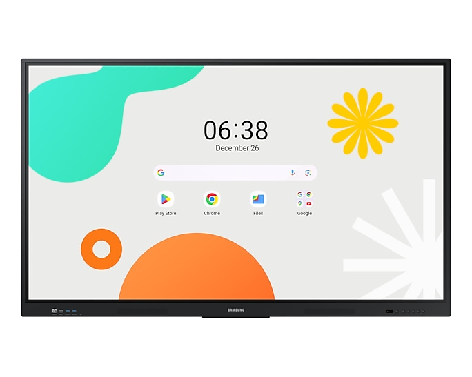 SAMSUNG ECRAN 86'' LFD WA86F Tactile intéractif 4K UHD 3840x2160 400cd/m 16:9 A