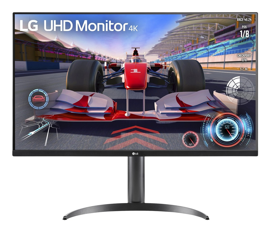 LG Moniteur vertical 32UR550K-B 31,5 pouces 4K UHD 60 Hz VA HDR10 avec haut-parleurs