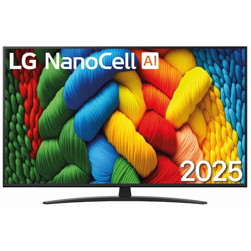 LG NANOCELL 2025 55NANO81A6A 139cm 4K HDR10 60Hz Couleurs Pures webOS 25