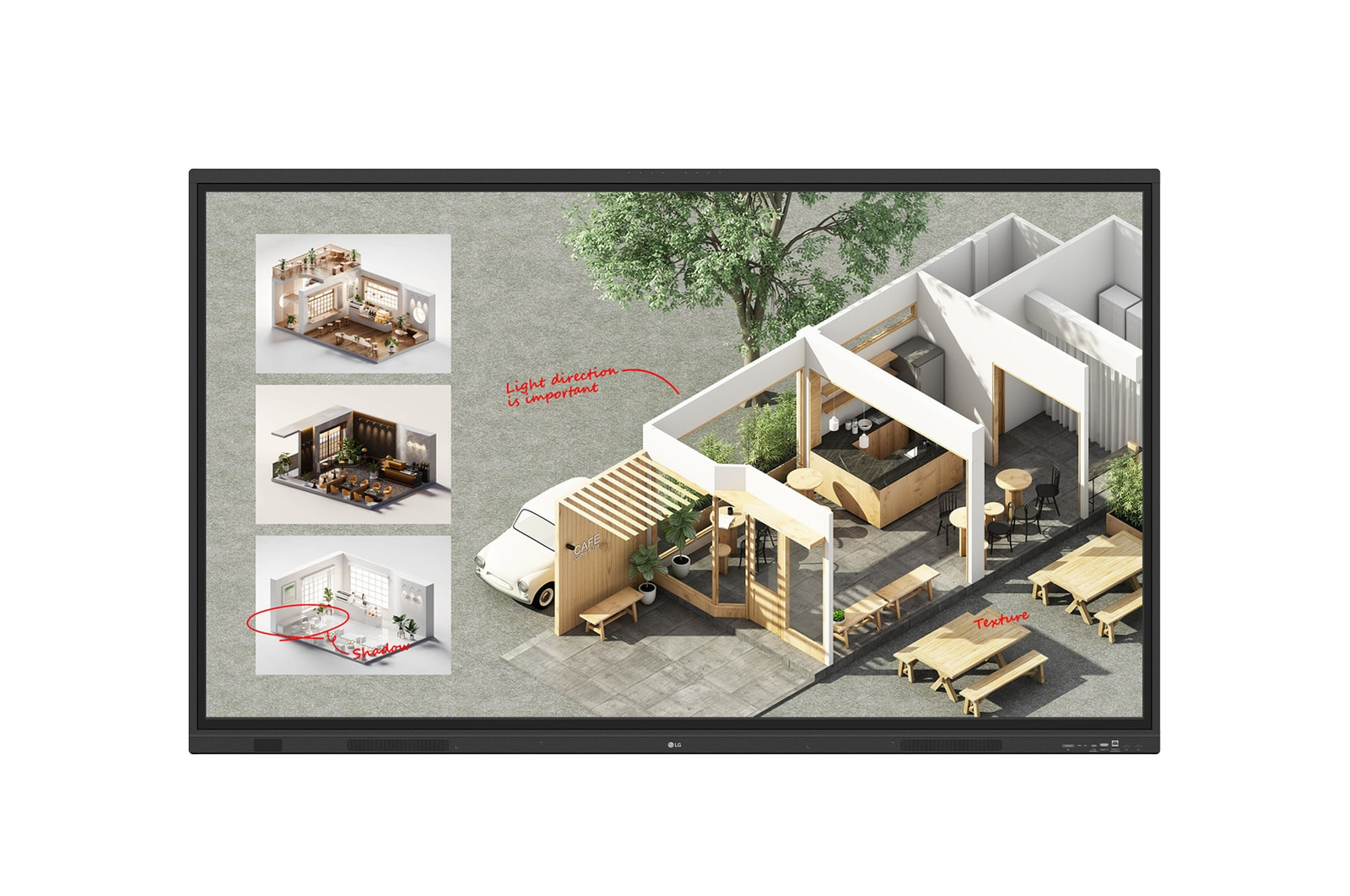 LG CreateBoard 75TR3DQ-B