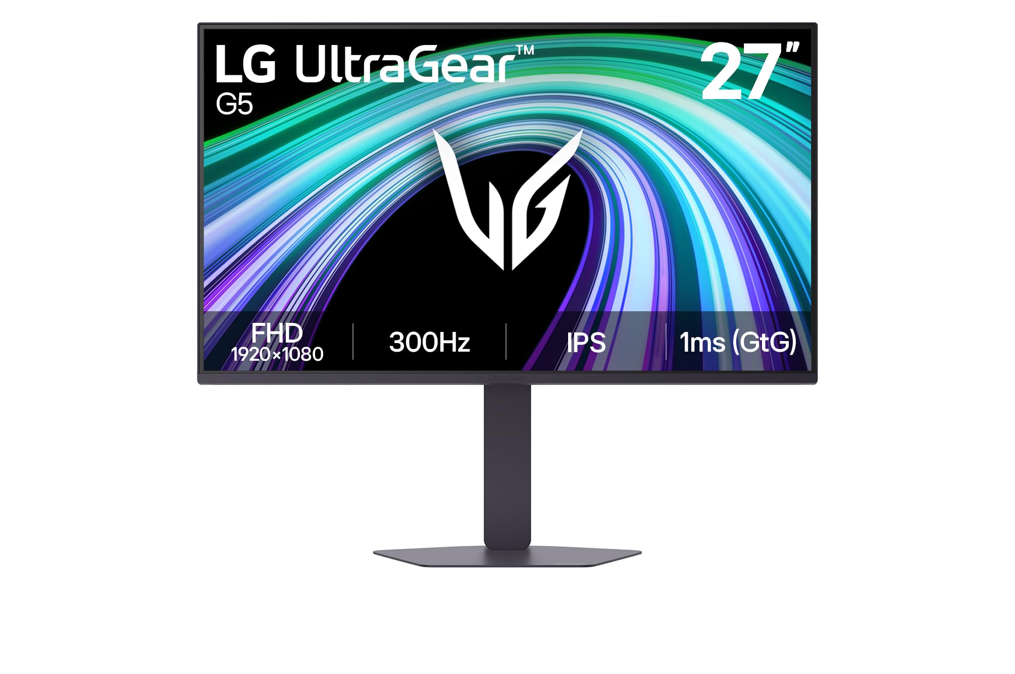 LG Moniteur Gaming LG UltraGear IPS 27'''' 16/9eme, Resolution : 1920 x 1080 a300Hz, Temps de reponse : 1ms (GtG)