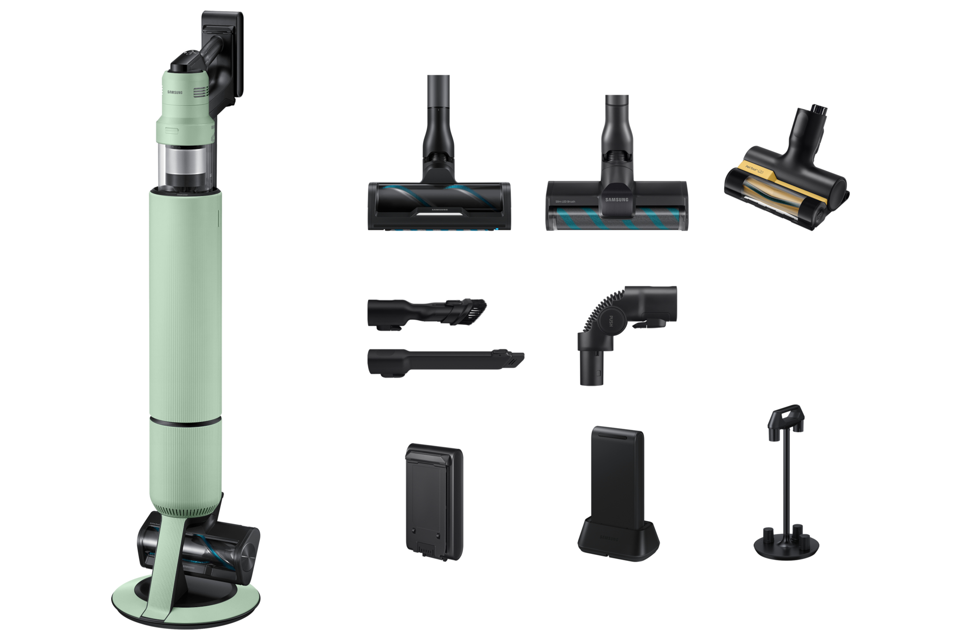 SAMSUNG Aspirateur balai Bespoke AI Jet Ultra 2 batteries VS90F40EEM/WD