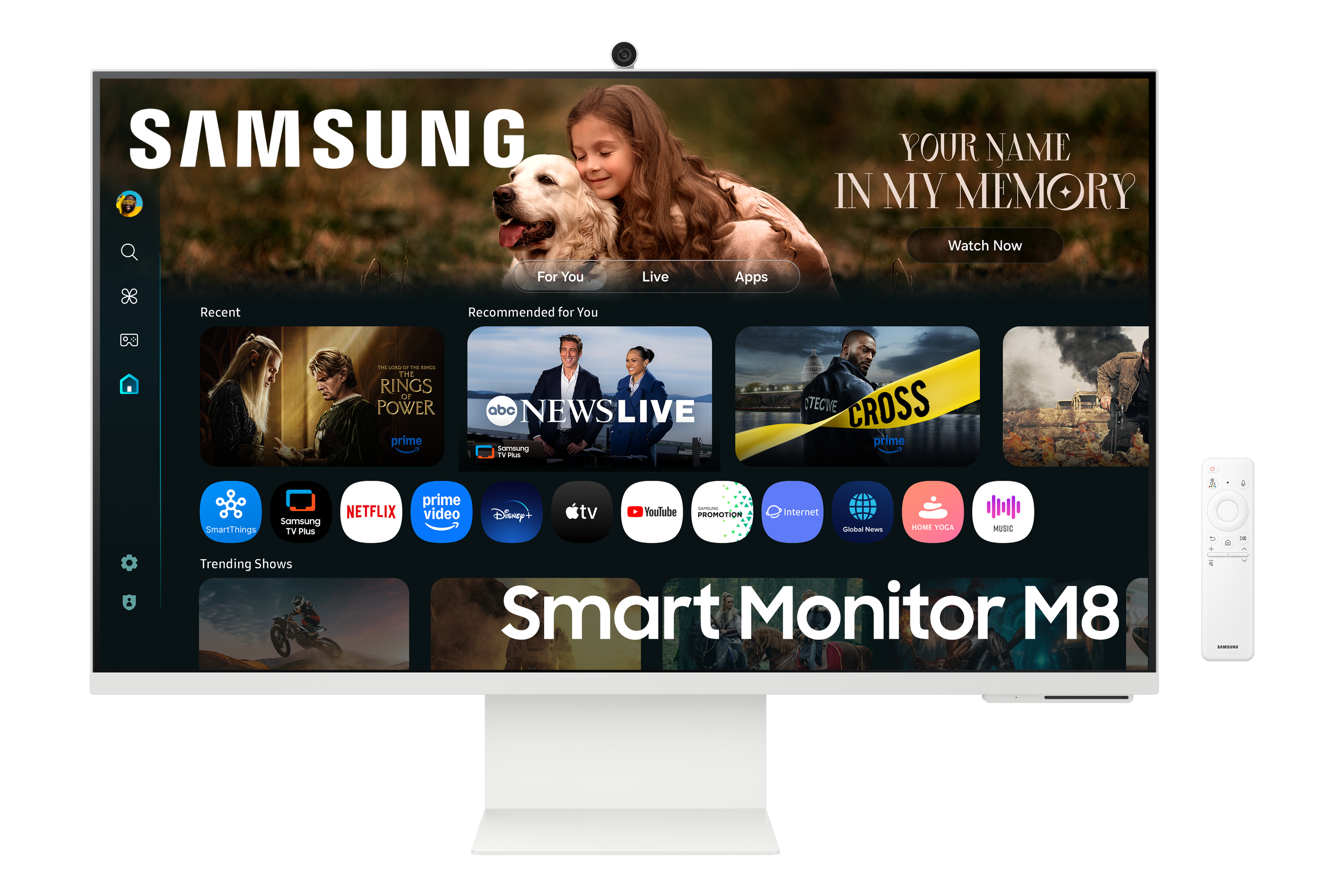 SAMSUNG Moniteur Smart M80F 32
