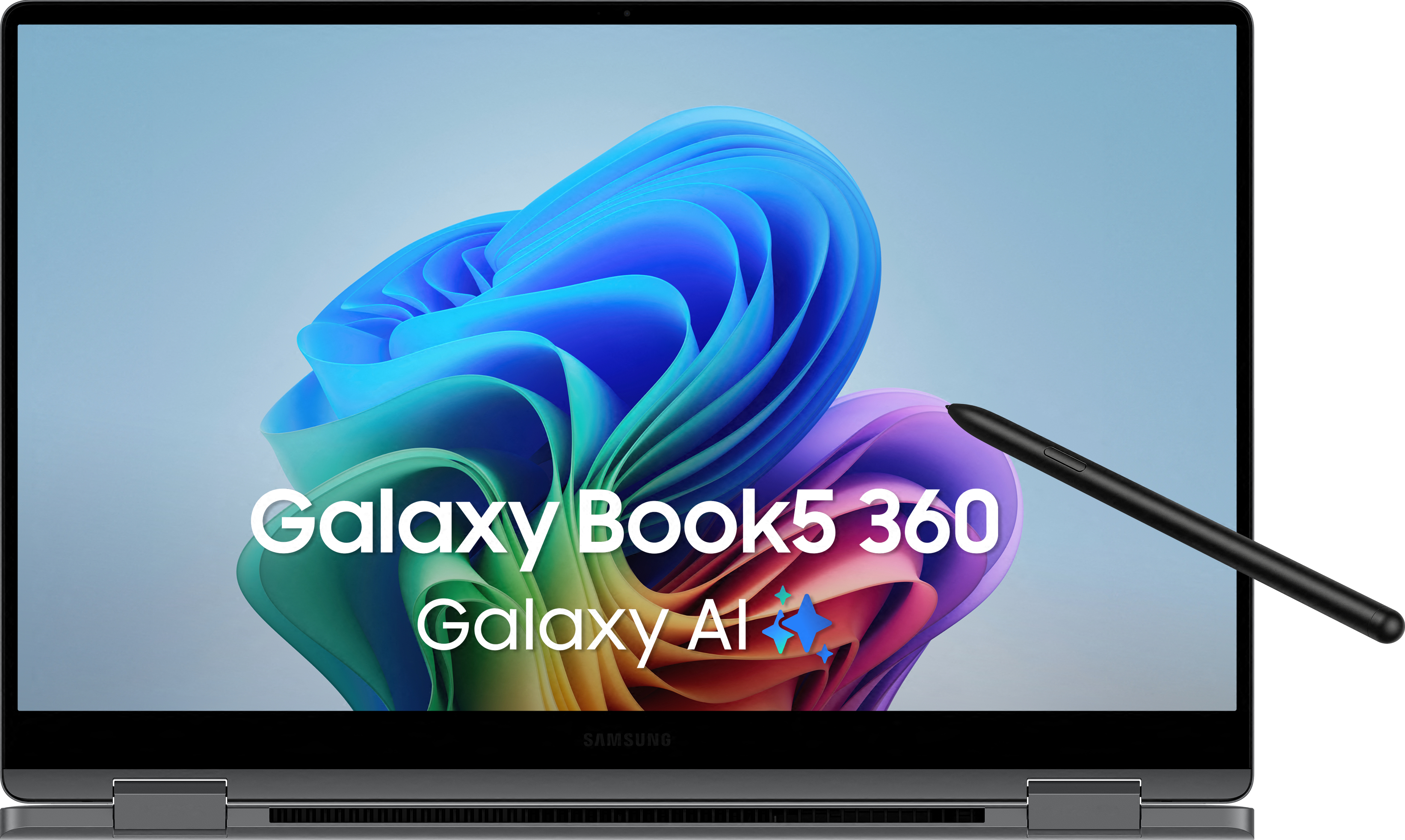SAMSUNG Ordinateur Portable Convertible Galaxy Book5 360 Core Ultra 7 32 Go RAM 512 Go SSD Gris QWERTY