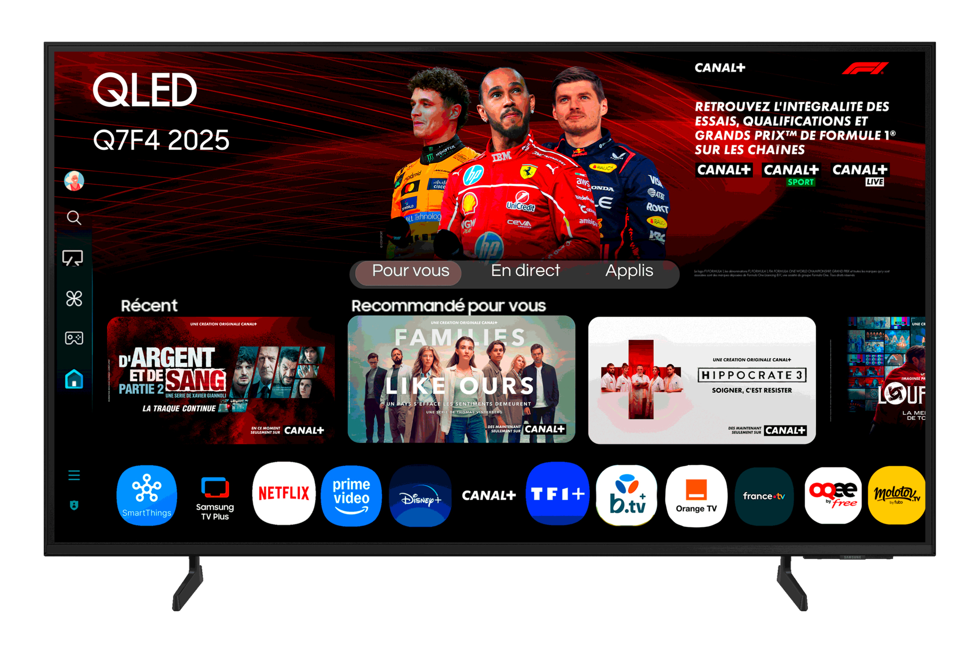 SAMSUNG QLED TQ43Q7F4