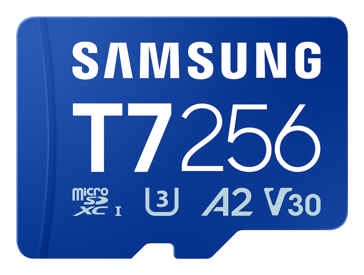 SAMSUNG SD MicroSD Card 256GB  SDXC T7              (Class10) retail