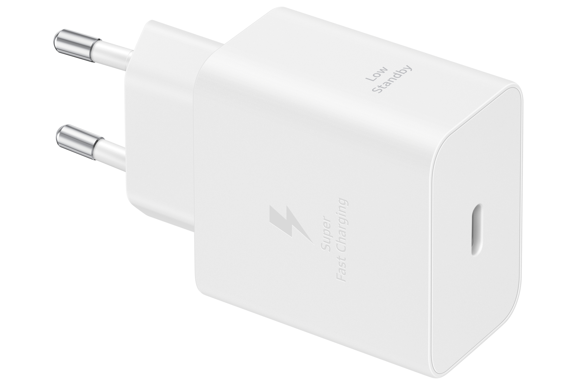 SAMSUNG Chargeur Secteur 45W Type C, GaN sans c ble Coloris Blanc EP-T4511NWEGEU