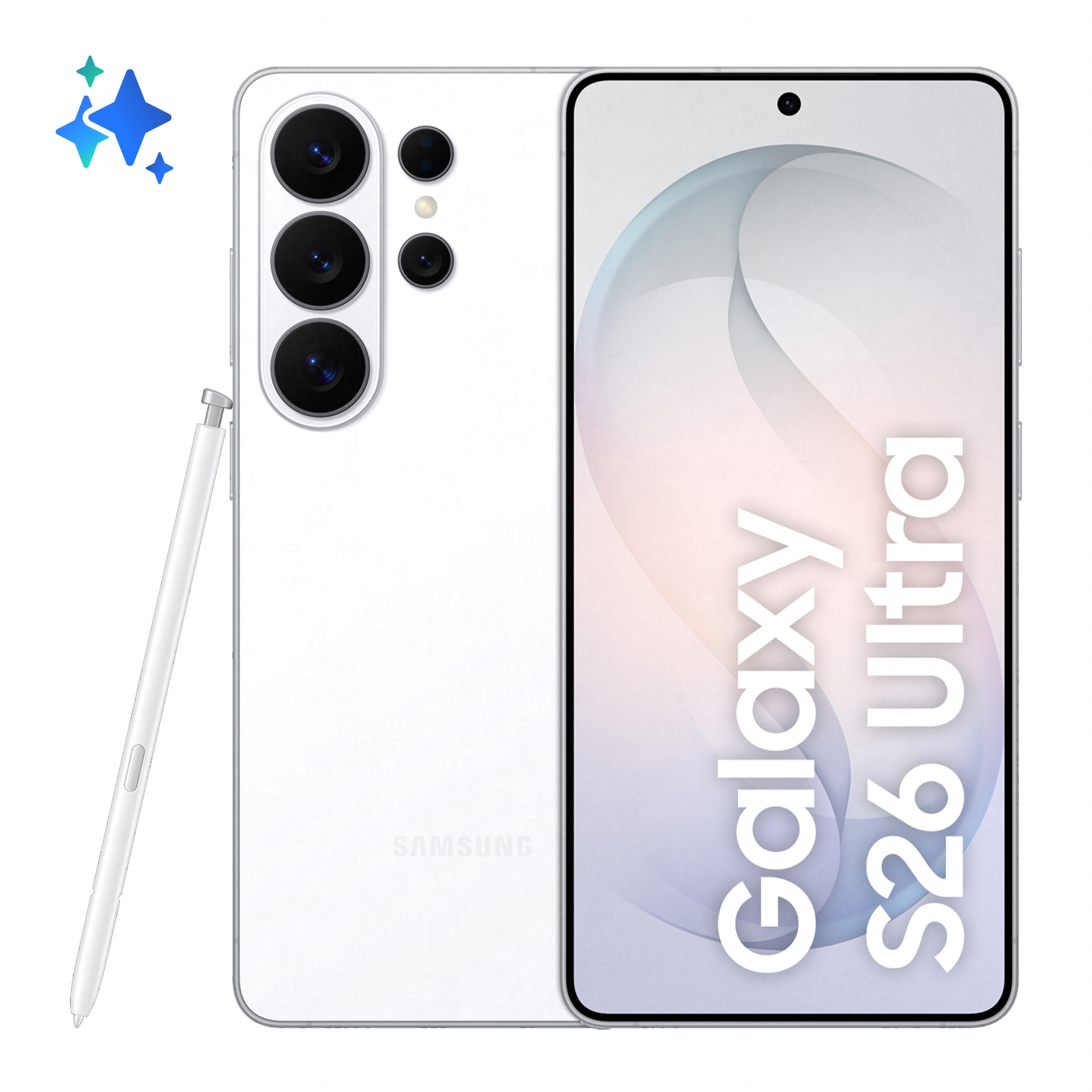 SAMSUNG Galaxy S26 Ultra Dual Sim 12GB RAM 512GB Wihte EU