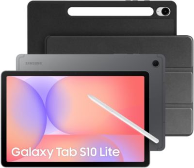 SAMSUNG Tablette Android Pack Galaxy Tab S10 Lite 10.9+Bookcover