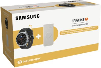 SAMSUNG Montre connectée Pack GalaxyWatch8 Classic BT+Power Bank