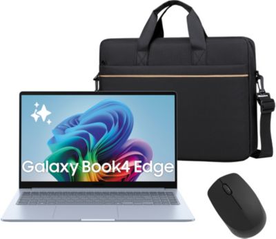 SAMSUNG Ordinateur portable Galaxy Book4 Edge + souris + sacoche