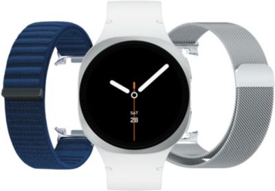 SAMSUNG Montre connectée Pack Galaxy Watch8 40mmBT+2 Bracelets