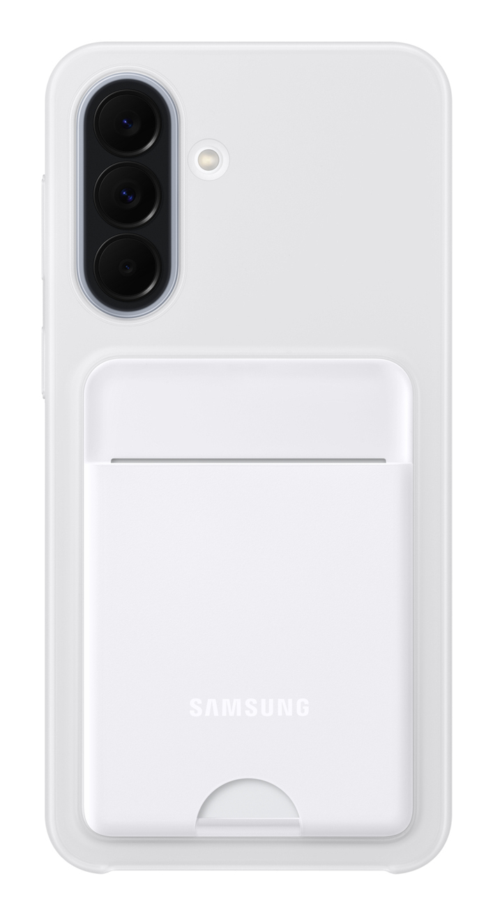SAMSUNG arrière avec porte-carte Gris Clair pour Galaxy A37 5G