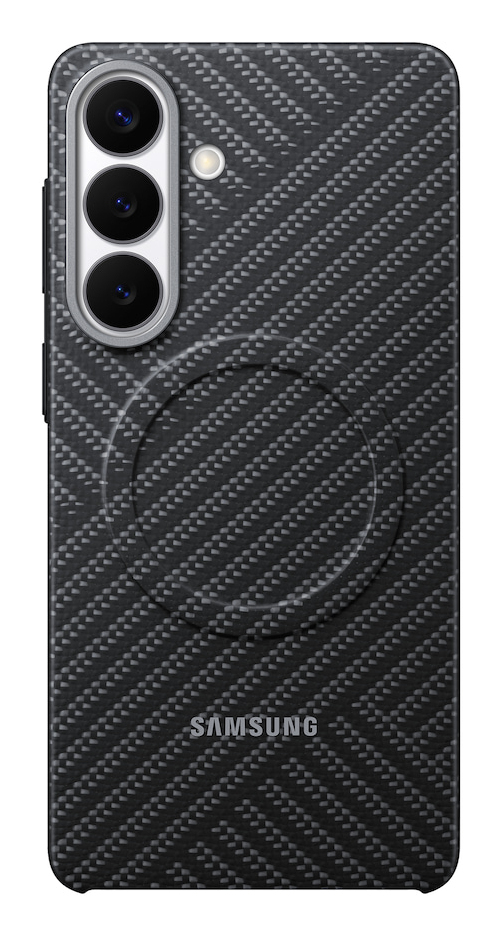 SAMSUNG Coque en fibre de carbone Magnet Samsung pour Galaxy S26+ couleur Gris EF-KS947S