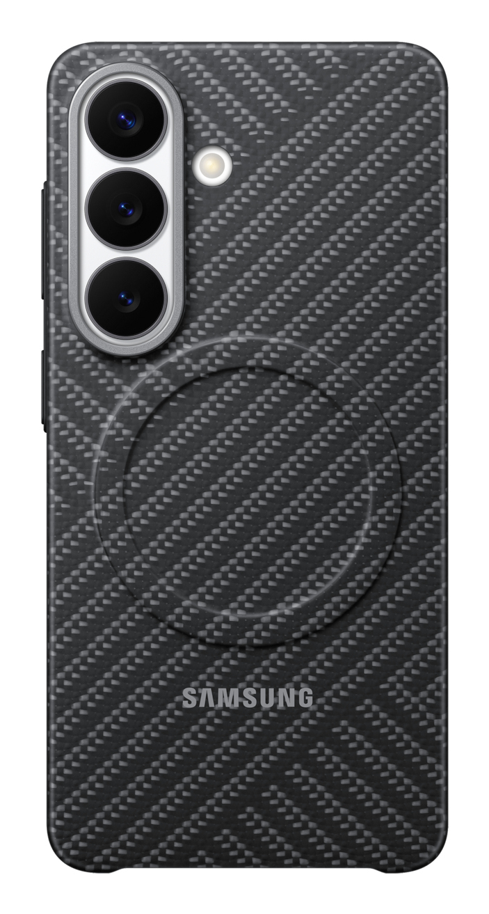SAMSUNG Coque en fibre de carbone Magnet Samsung pour Galaxy S26 couleur Gris EF-KS942SS